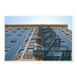 Utskrift av San Francisco-arkitektur Fototryck