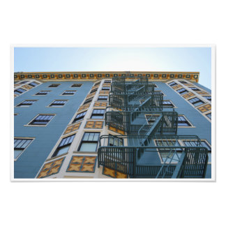 Utskrift av San Francisco-arkitektur Fototryck