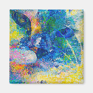 Utskrift av skarp Abstrakt Magnet