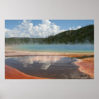 Utskrift av stor prismatisk Vår Poster