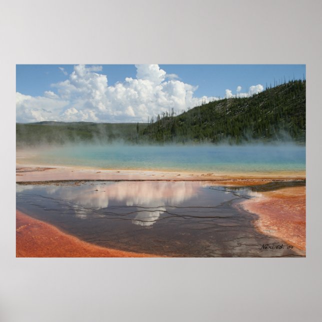 Utskrift av stor prismatisk Vår Poster (Framsidan)