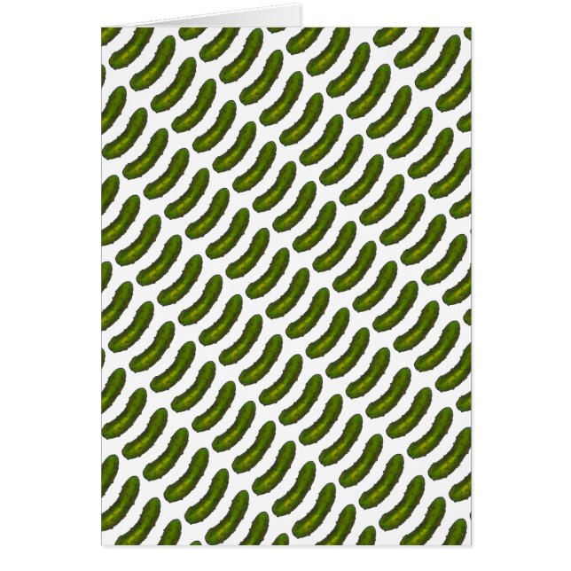 Utskrift av stora uppringda Gröntar (Deal Crunchy- Hälsningskort (Framsidan)