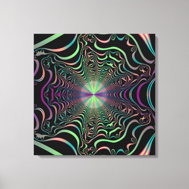 Utskrift av svälld arbetsyta för abstrakt av rekta canvastryck (Framsida)