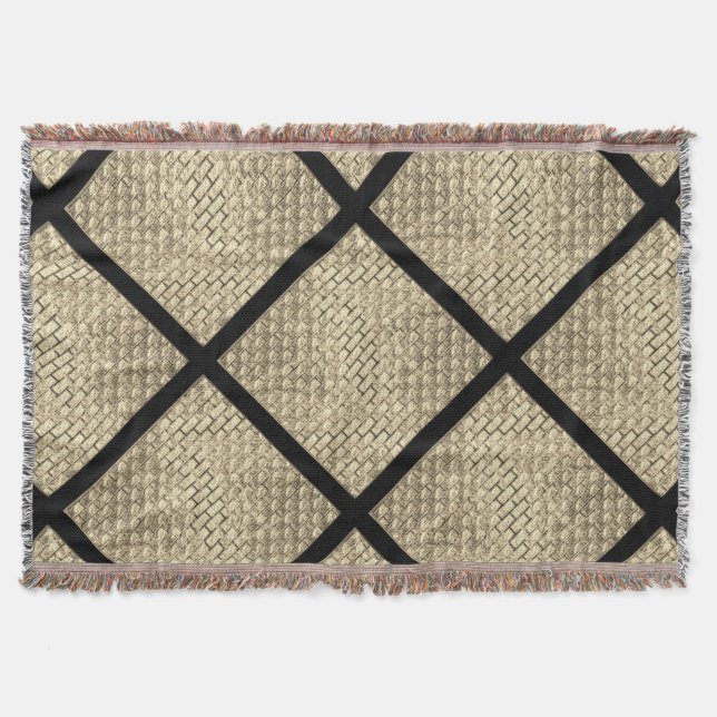 Utskrift av tegelbårens utformning filt (Framsidan)