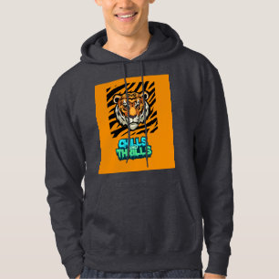 Utskrift av tidsinställd design hoodie