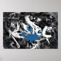 Utskrift av Tornado av väggkonst Poster äldre