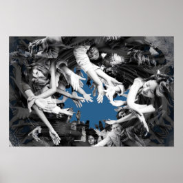 Utskrift av Tornado av väggkonst Poster äldre