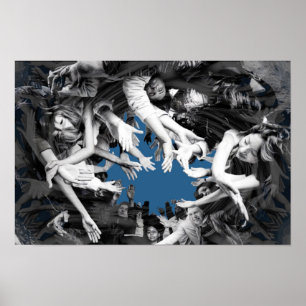 Utskrift av Tornado av väggkonst Poster äldre