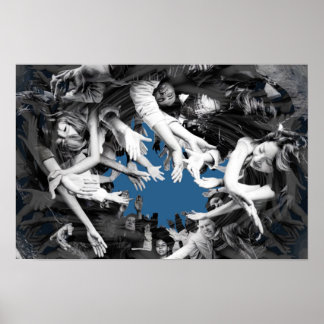 Utskrift av Tornado av väggkonst Poster äldre