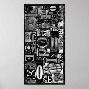 Utskrift av typ poster
