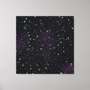 Utskrift av Utrymmesstaplar Galaxy Nebula Wall Art Canvastryck
