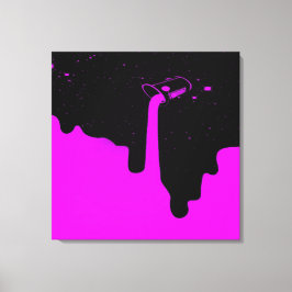 Utskrift av utsträckt canvas för Pour Up