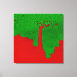 Utskrift av utsträckt canvas för Pour Up