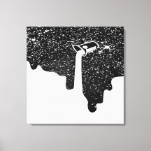 Utskrift av utsträckt canvas för Pour Up