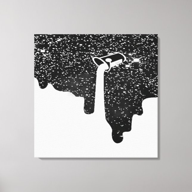 Utskrift av utsträckt canvas för Pour Up (Framsida)