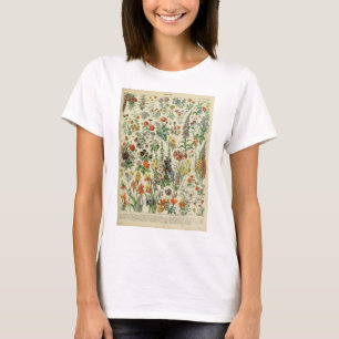 Utskrift av vacker felsökning för Millot Fleur T Shirt