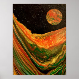 Utskrift från originalkonstbild poster