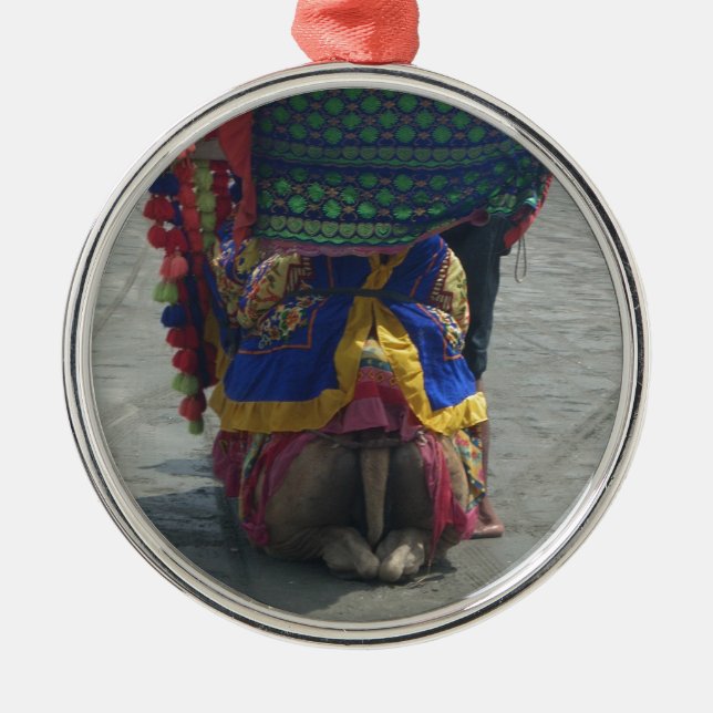 Utskrift/grafik av filmkameror julgransprydnad metall (Framsidan)