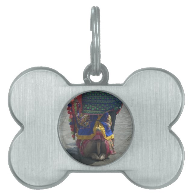 Utskrift/grafik av filmkameror namnbricka husdjur (Framsidan)