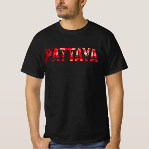 utskrift i pattaya thailand basic t shirt