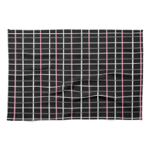 Utskrift i svartvitt i fönsterruta med Rosa