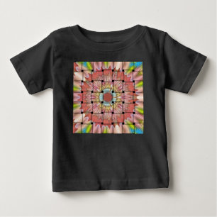 Utskrift med afrikansk inspirerad konst - Geometri T-shirt
