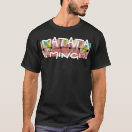 Utskrift med afrikansk inspirerad konst - Geometri Tee Shirt