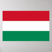 Utskrift med Ungerns Flagga