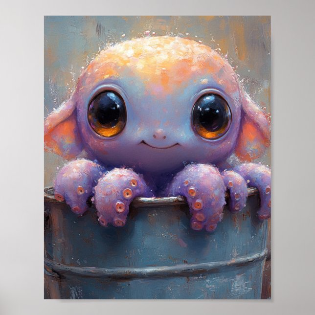 Utskrift och nedladdning av liten hakparentes poster (Framsidan)