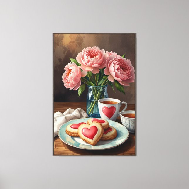 Utskrift på sträckt canvas (Framsida)