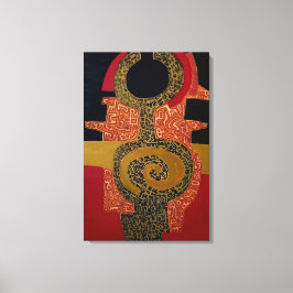 Utskrift på sträckt canvas