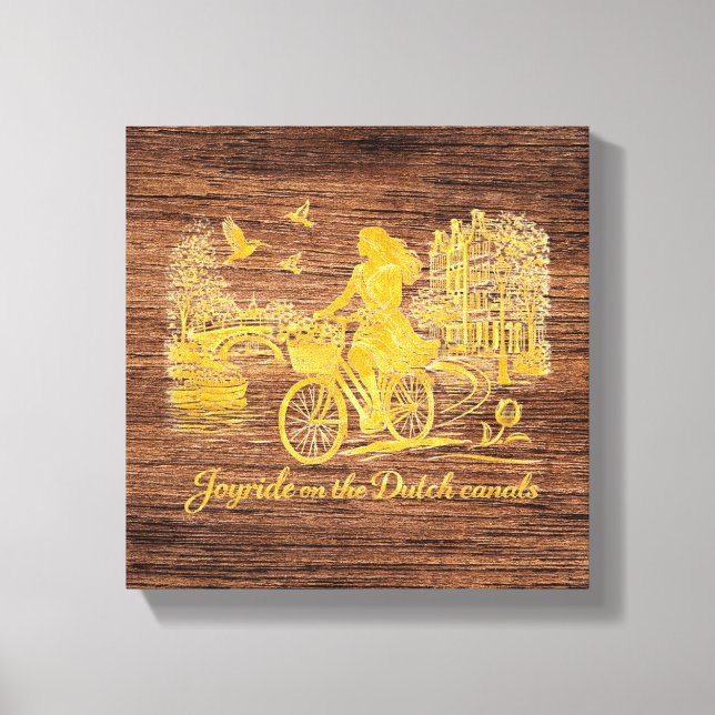 Utskrift på sträckt canvas (Framsida)