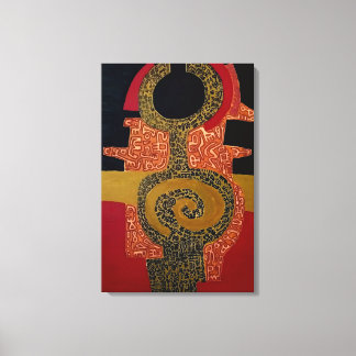 Utskrift på sträckt canvas