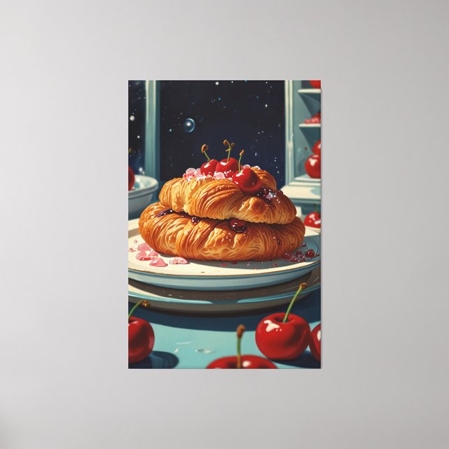 Utskrift på sträckt canvas (Framsida)
