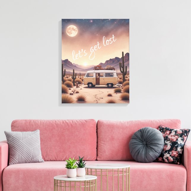 Utskrift på sträckt canvas (Insitu (Vardagsrum))