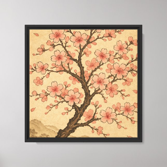 Utskrift på sträckt canvas (Framsida)