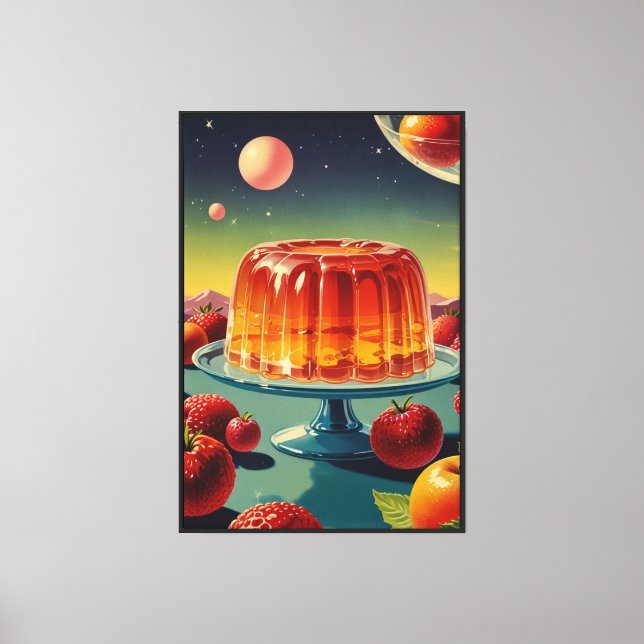 Utskrift på sträckt canvas (Framsida)