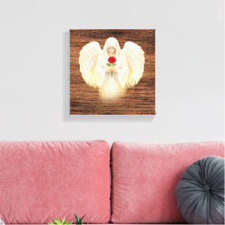 Utskrift på sträckt canvas