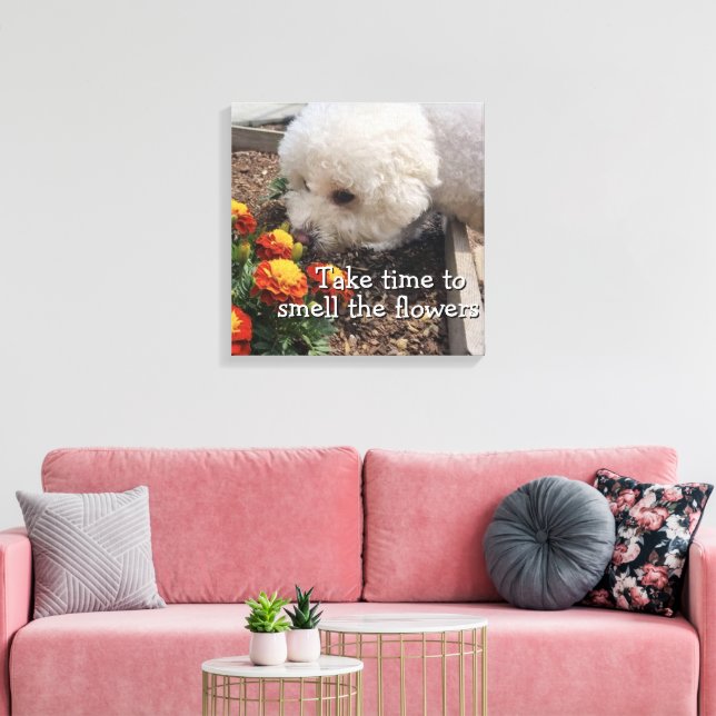 Utskrift på sträckt canvas (Insitu (Vardagsrum))