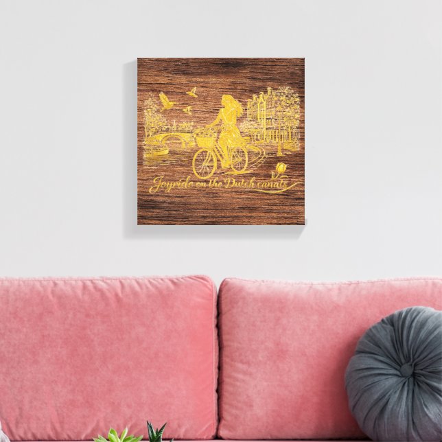 Utskrift på sträckt canvas (Insitu (Vardagsrum))