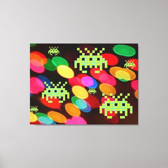 Utskrift på sträckt canvas (Framsida)