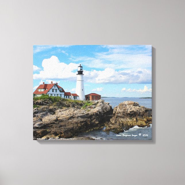 Utskrift på sträckt canvas (Framsida)