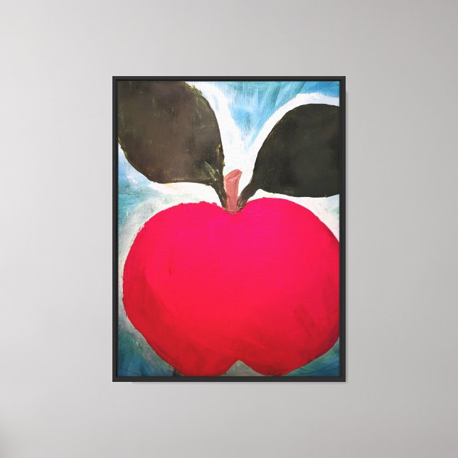 Utskrift på sträckt canvas (Framsida)