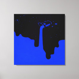 Utskrift på sträckt canvas för Pour Up
