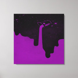 Utskrift på sträckt canvas för Pour Up