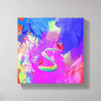 Utskrift på sträckt canvas Förlorade rosor