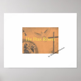 Utskrift, värdeaffischpapper (halvblank) poster