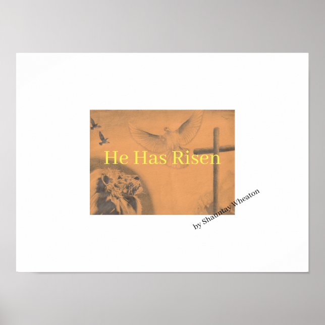 Utskrift, värdeaffischpapper (halvblank) poster (Framsidan)
