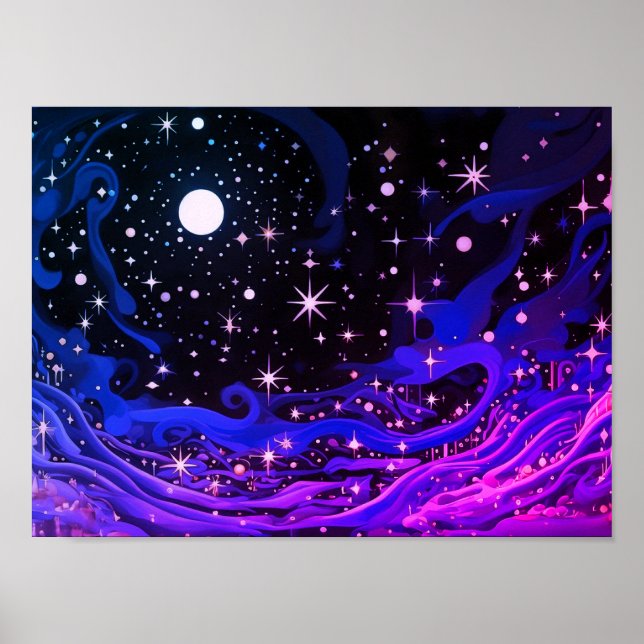 Utskrift, Värdeaffischpapper (Matta) Poster (Framsidan)