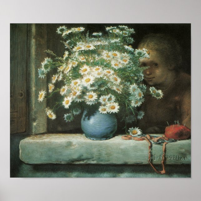Utskriften av Daisy i konst Poster (Framsidan)